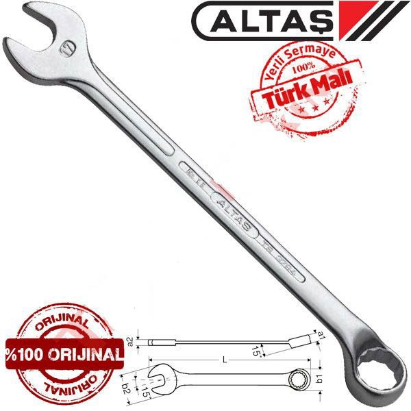Altaş 29mm Kombine Anahtar Uzun Tip