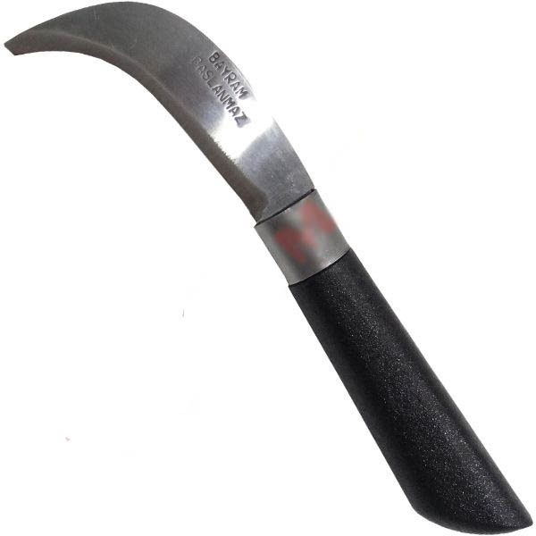 Aşı Çakısı Eğri Plastik Sap Sap 90mm