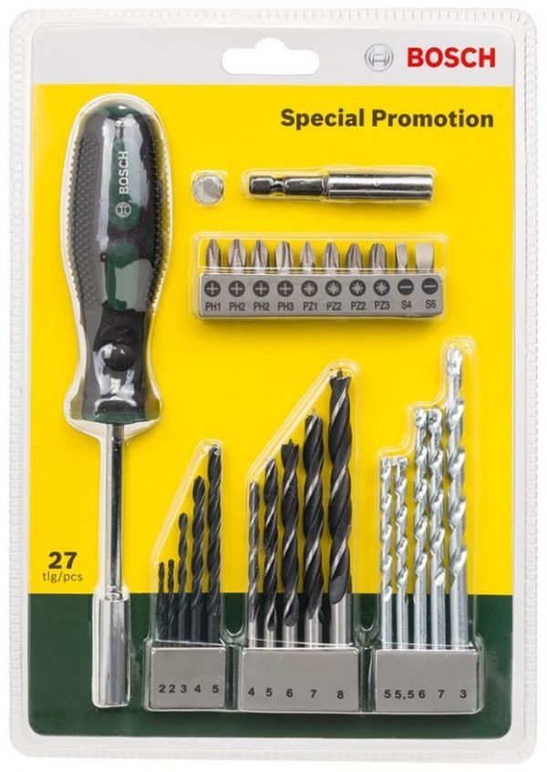 Bosch Promo 27 AParça Delme ve Vidalama Seti