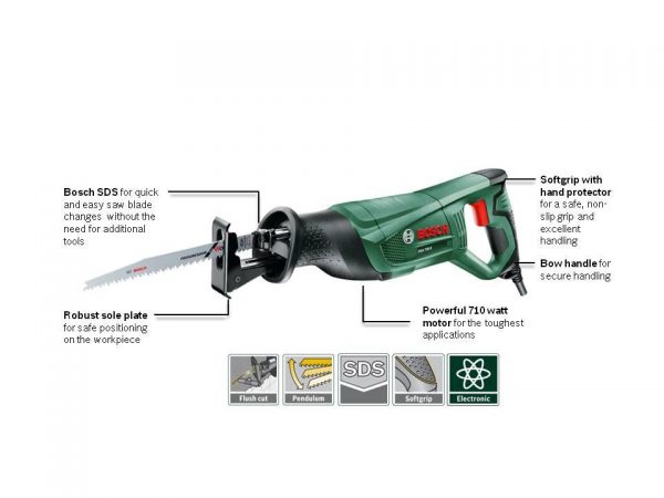 Bosch PSA 700 E Kılıç Testere 700W