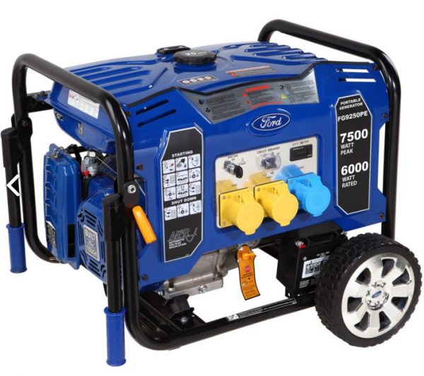 Ford FG9250PE Benzinli Marşlı Jeneratör 7.5kVA 15Hp