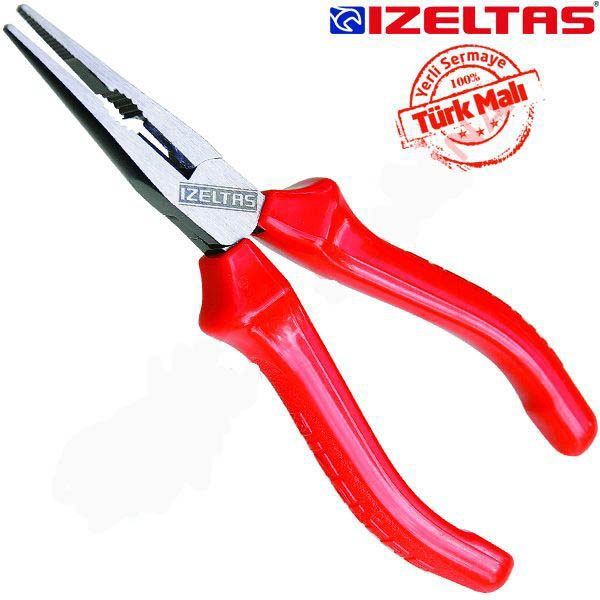 İzeltaş 3220132160 Uzun Kargaburun Düz Uçlu Opak 160mm