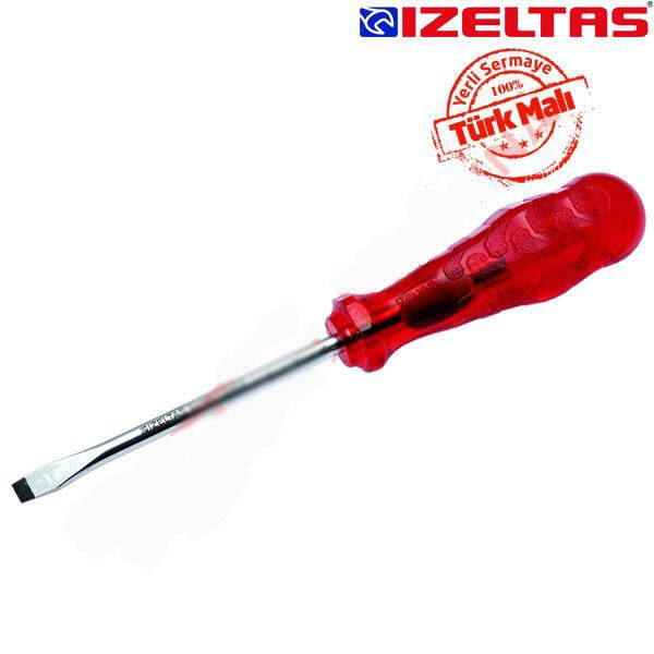 İzeltaş 4100175100 Düz Tornavida Kraft 5x100mm