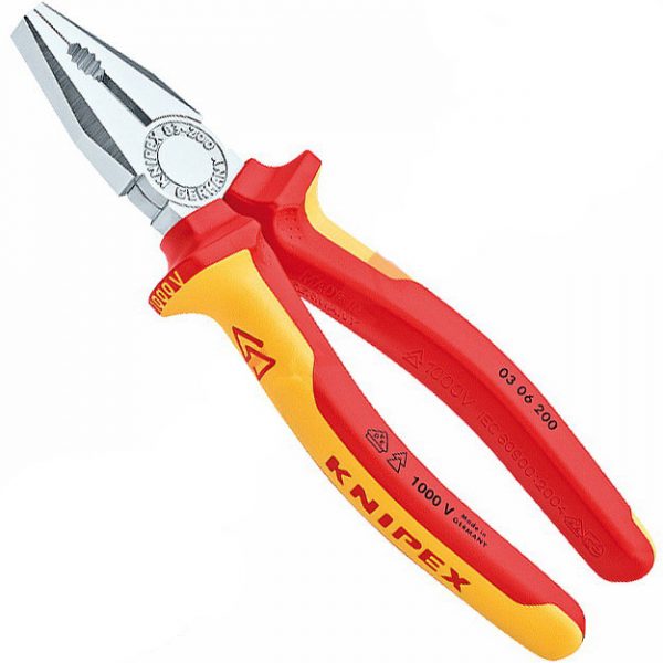 Knipex 0306200 Kombine Pense Krom 200mm