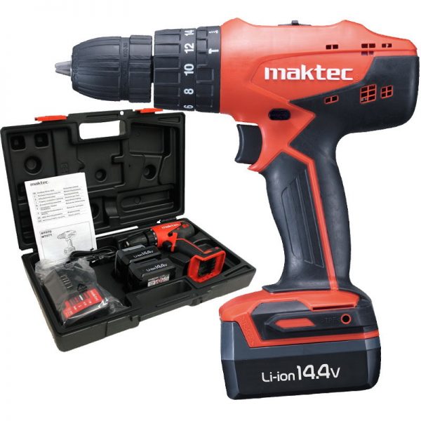 Maktec MT080E Darbeli Çift Akülü Vidalama Li-ion 14.4V
