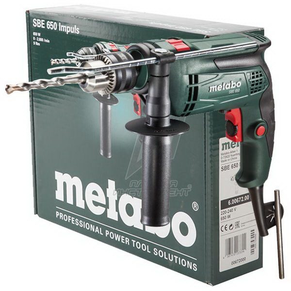 Metabo SBE 650 Darbeli Matkap 650W