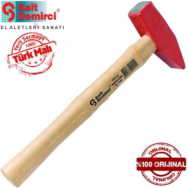 Sait Demirci 1500gr Tesviyeci Çelik Çekiç