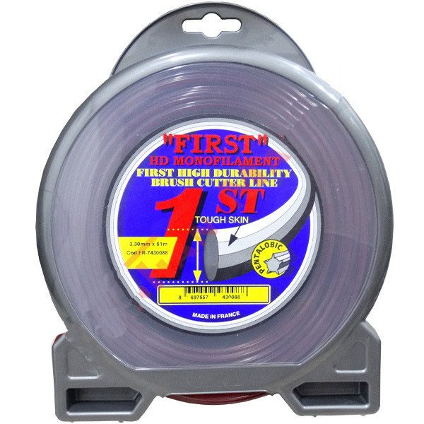 First 7430088 Misina 3.3mm 51m 5 Köşeli Silikonlu