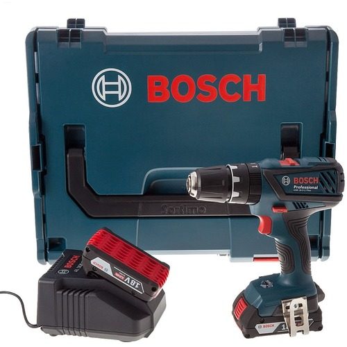 Bosch GSB 18-2-Li Plus Çift Akülü Darbeli Vidalama Li-ion 18V 2.0Ah