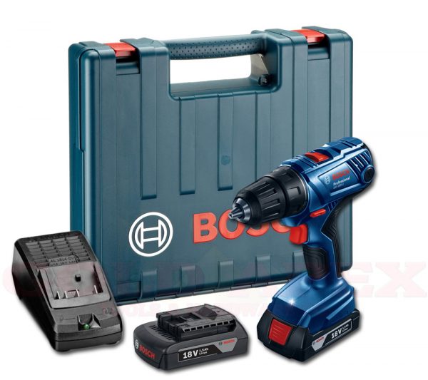 Bosch GSR 180-Li Vidalama Çift Akülü Li-ion 18V 1.5Ah