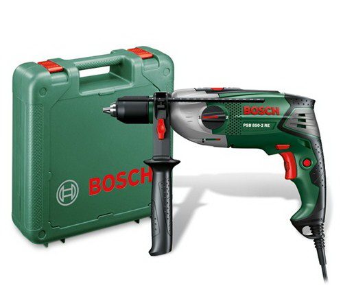 Bosch PSB 850-2 RE Darbeli Matkap 850W Çift Vitesli Uç Setli