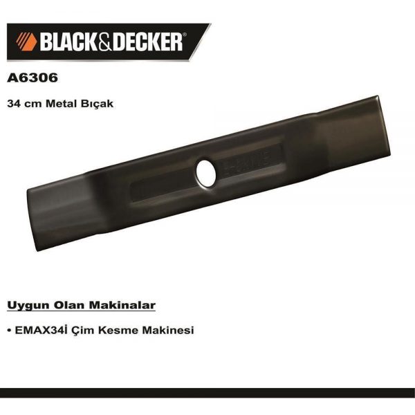 Black&Decker A6306 EMAX34İ için 34 cm Metal Yedek Bıçak