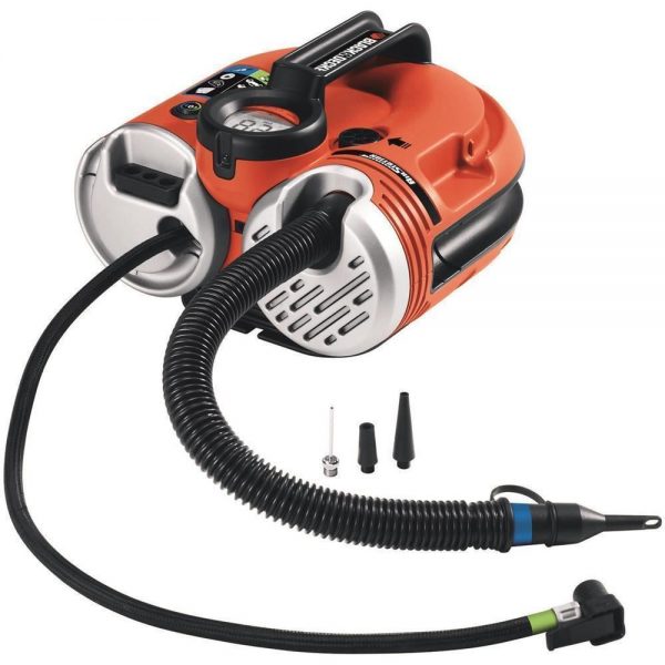 Black&Decker ASI500 12Volt/220Volt 160PSI Şarjlı Hava Kompresörü