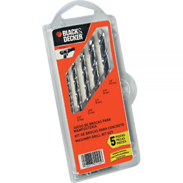 Black&Decker BD0090CS 5 Parça Beton Matkap Uç Seti