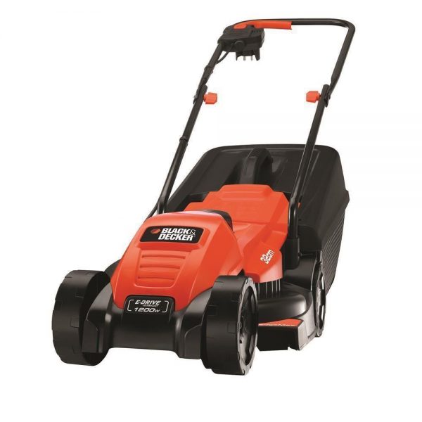 Black&Decker EMAX32S 1200Watt 32cm Elektrikli Çim Biçme Makinası