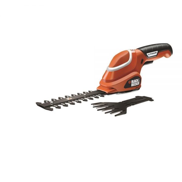 Black&Decker GSL700 7.2V Li-Ion Akülü çit kesme ve çim makası
