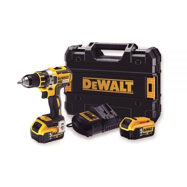 Dewalt DCD732P2 14.4Volt/5.0Ah Li-ion Çift Akülü Kömürsüz Profesyonel Vidalama