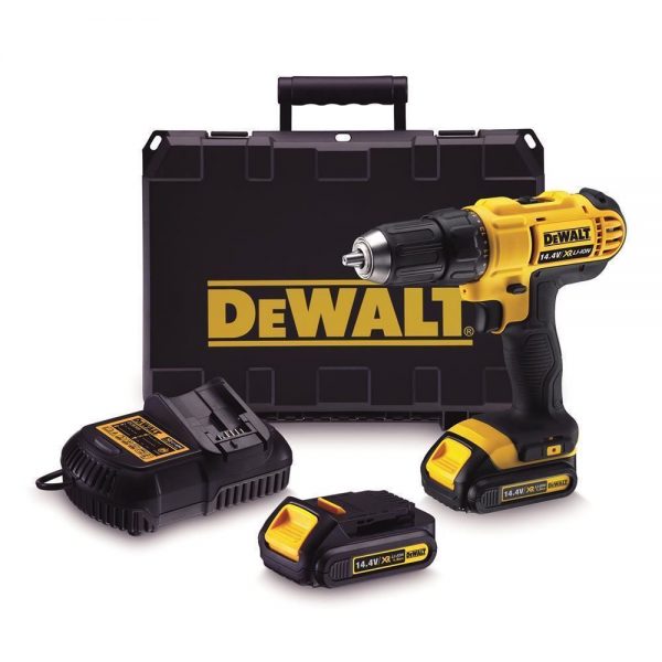 Dewalt DCD734C2 14.4Volt/1.3Ah Li-ion Çift Akülü Profesyonel Vidalama