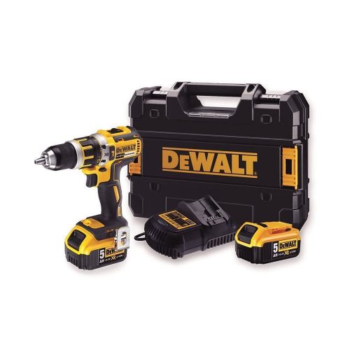 Dewalt DCD737P2 14.4Volt/5.0Ah Li-ion Çift Akülü Kömürsüz Profesyonel Darbeli Matkap
