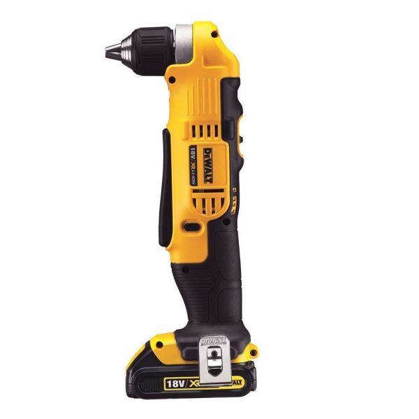 Dewalt DCD740C1 18Volt/1.5Ah Li-ion Profesyonel Dik Açılı Matkap