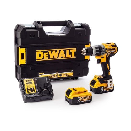 Dewalt DCD796P2 18Volt/5.0Ah Li-ion Çift Akülü Kömürsüz Profesyonel Darbeli Matkap