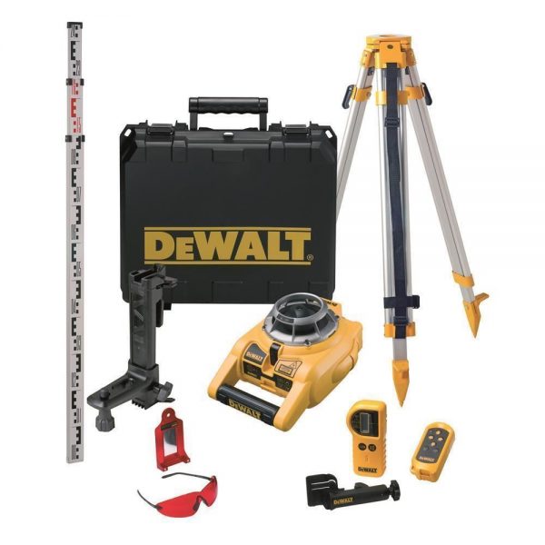 Dewalt DW075PK Profesyonel Yatay ve Dikey Otomatik Hizalamalı Rotatif Lazer Distomat