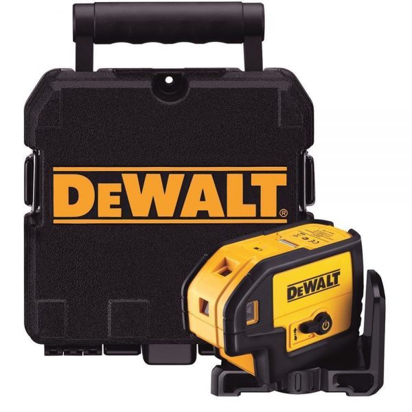 Dewalt DW085K Profesyonel 5 Işınlı Otomatik Hizalamalı Nokta Lazer Distomat
