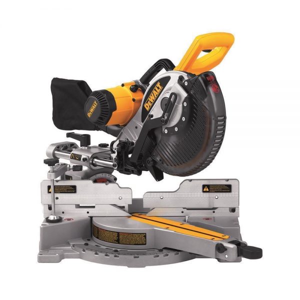 Dewalt DW717XPS 1675Watt 250mm Profesyonel Sağ/Sol Zıvanalı ve Raylı Gönye Testere