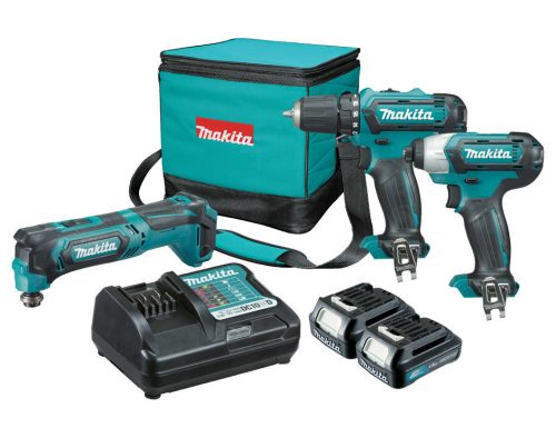 Makita CLX302AX4 Vidalama ve Raspa Set 10.8V 2.0Ah