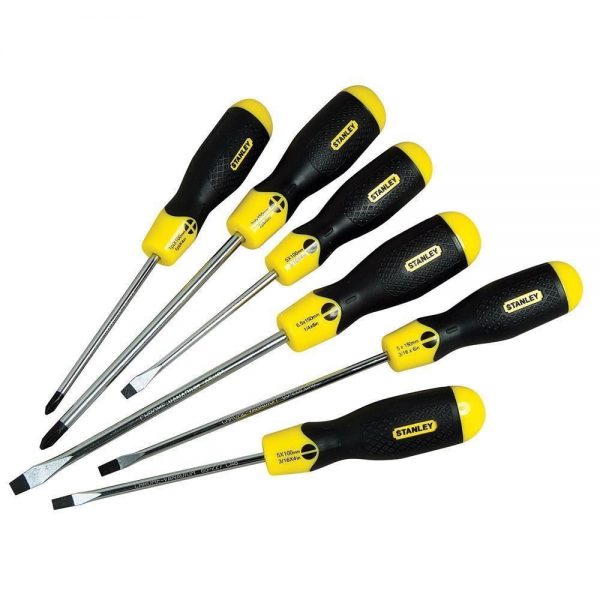Stanley ST065007 Tornavida Seti 6 Parça Cushiongrip