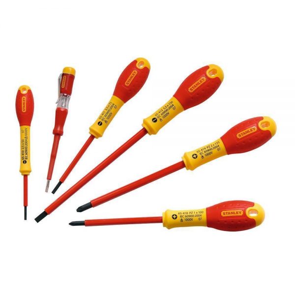 Stanley ST065441 Tornavida Seti İzoleli 6 Parça - Fatmax