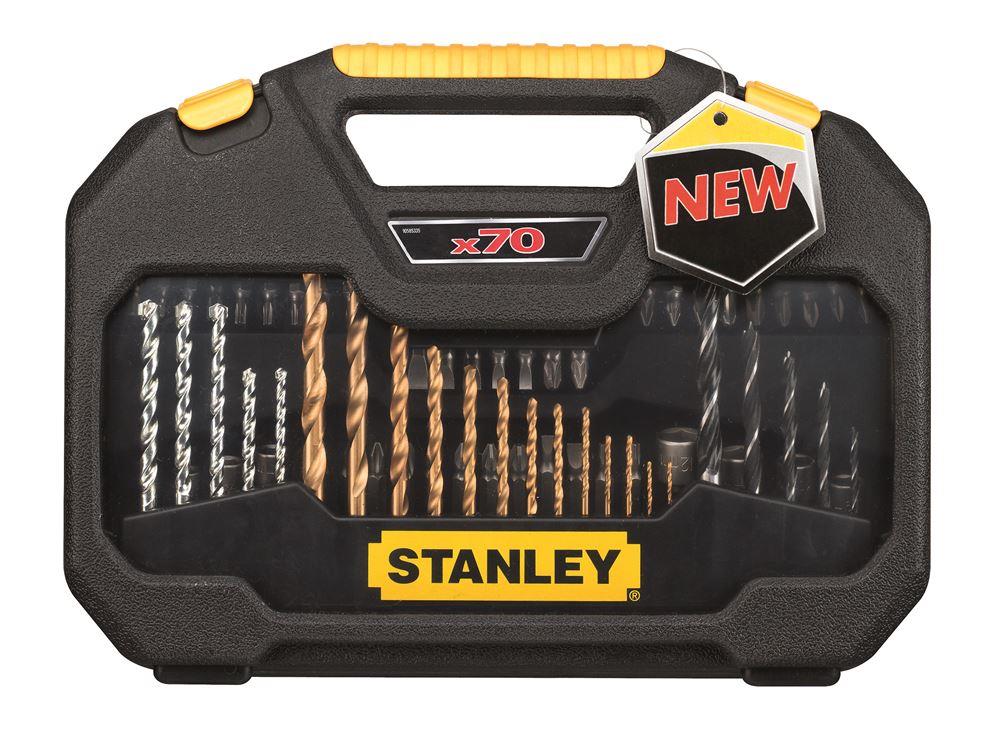 Stanley STA7184 70 Parça Delme ve Vidalama Uç Seti Stanley STA7184 70 Parça Delme ve Vidalama Uç Seti
