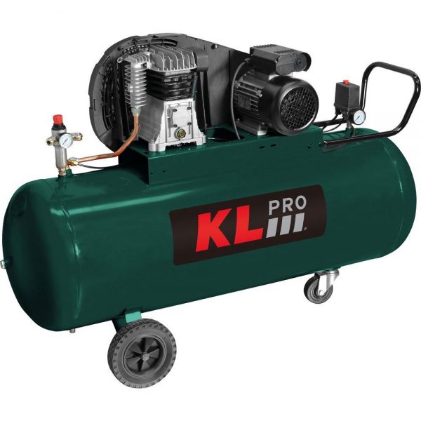 KLPRO KLK200T 3HP 200Lt 10Bar Trifaze Hava Kompresörü