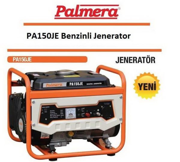 Palmera PA150JE Benzinli Jeneratör 1.0kVA Monofaze