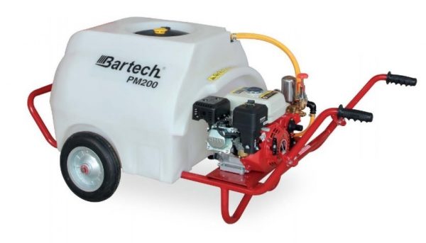 Bartech PM-200 Benzinli İlaçlama Makinası 6.5Hp 200 Litre