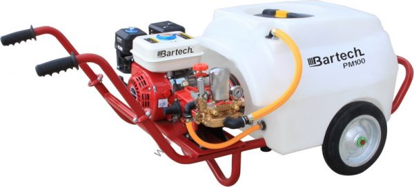 Bartech PM-100 Benzinli İlaçlama Makinası 6.5Hp 100 Litre