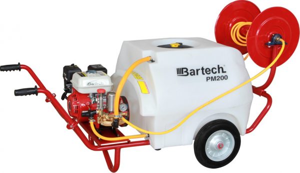 Bartech PM-200 Benzinli İlaçlama Makinası 6.5Hp 200 Litre