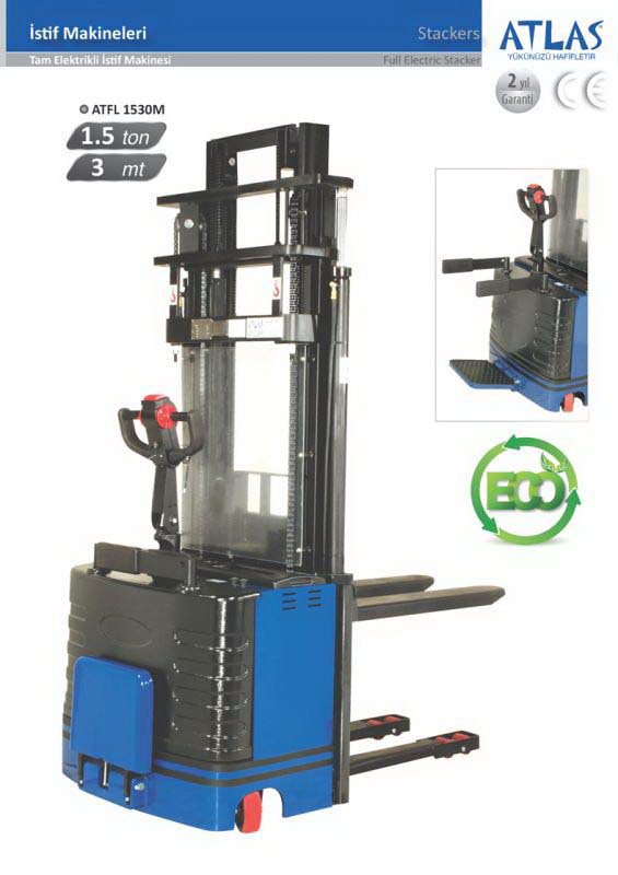 ATLAS ATFL1530M Akülü Forklift 1,5 Ton