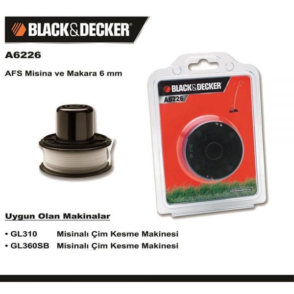 Black&Decker A6226 GL310 ve GL360SB Yedek Misina