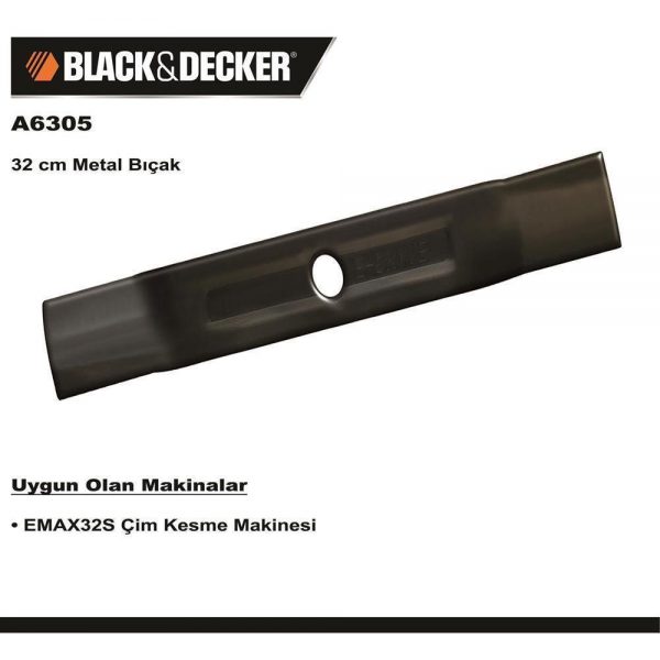 Black&Decker A6305 EMAX32S için 32 cm Metal Yedek Bıçak