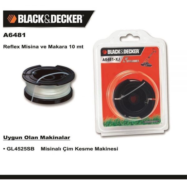 Black&Decker A6481 GL4525SB için Yedek Misina