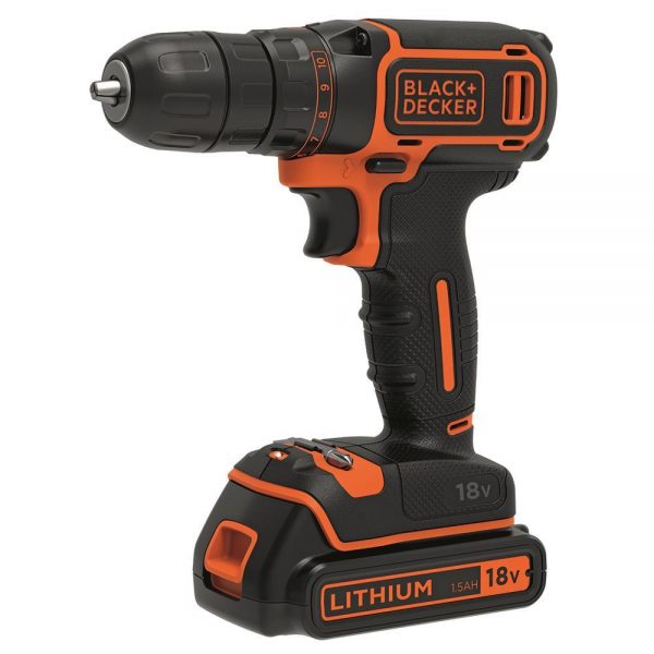 Black&Decker BDCDC18 18Volt/1.5Ah Li-ion Akülü Vidalama