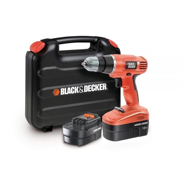 Black&Decker EPC18CABK 18Volt/1.0Ah Ni-Cad Çift Akülü Matkap