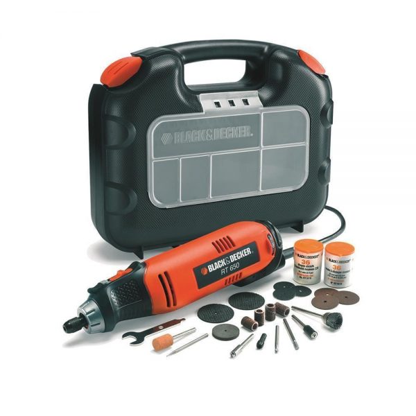 Black&Decker RT650KA 90Watt Çok Amaçlı Hobi Alet Seti