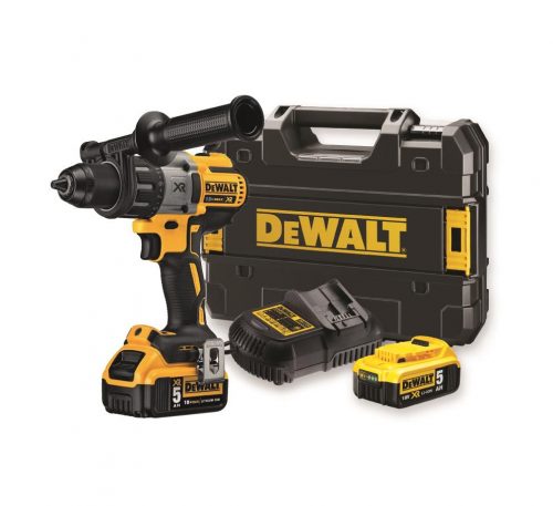 Dewalt DCD996P2 18Volt/5.0Ah Li-ion Çift Akülü Kömürsüz Profesyonel Darbeli Matkap