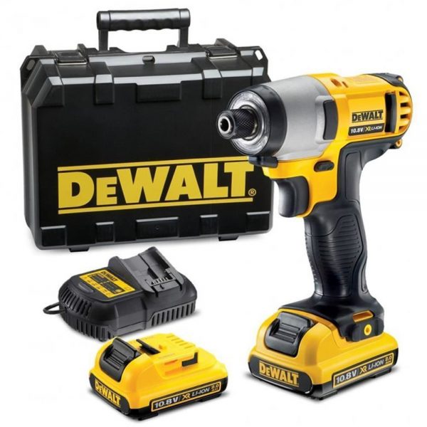 Dewalt DCF815D2 10.8Volt/2.0Ah Li-ion Çift Akülü Profesyonel Darbeli Tornavida