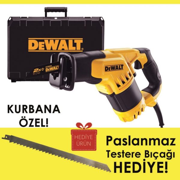 Dewalt DWE357K 1050Watt Profesyonel Tilki Kuyruğu Testere