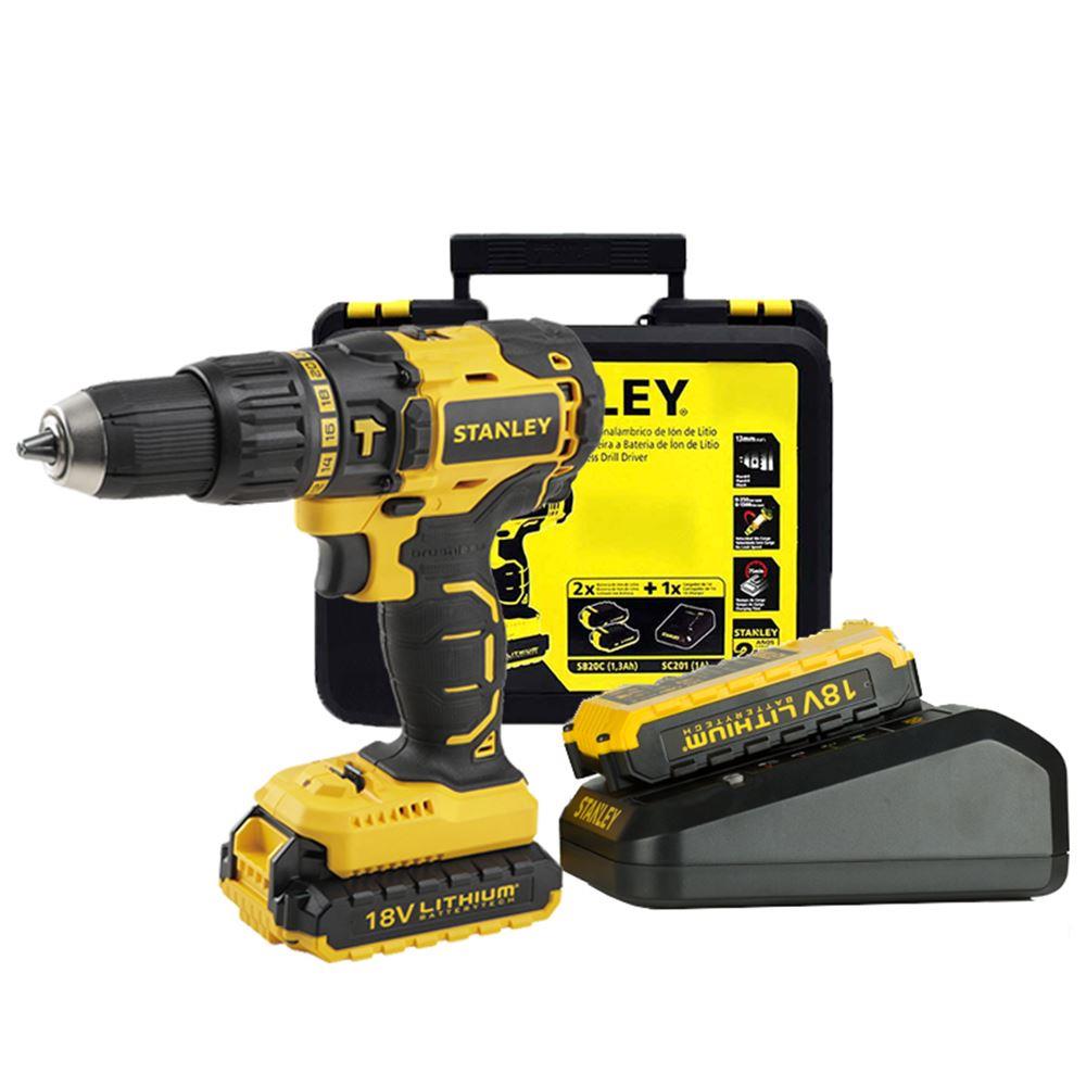 Stanley SBH20S2K 18Volt/1,5Ah Li-ion Çift Akülü Profesyonel Darbeli ...
