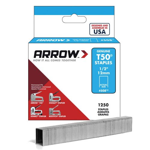 Arrow AR508 12mm 1250 Adet Profesyonel Zımba Teli