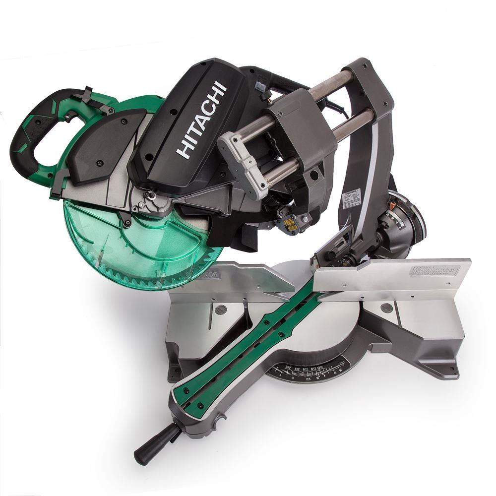Hitachi C12RSH2 1520Watt 305mm Profesyonel Sağ/Sol Zıvanalı ve Raylı